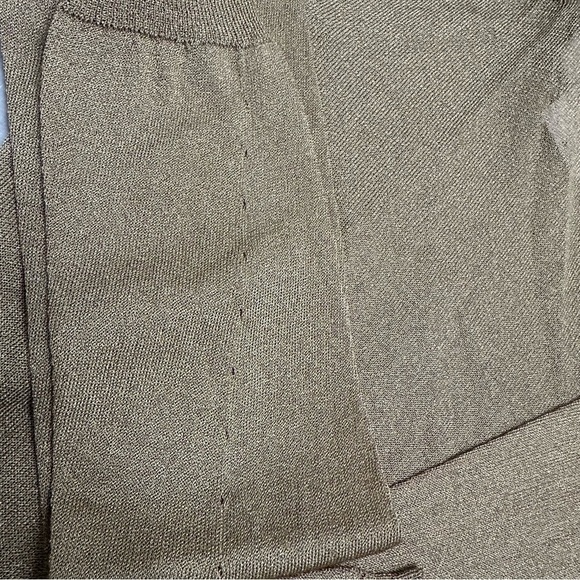 Jan & Carlos Gold Semi Sheer Turtleneck SZ 40 EU/8 US Deadstock Luxury NWT $425 - Picture 6 of 11